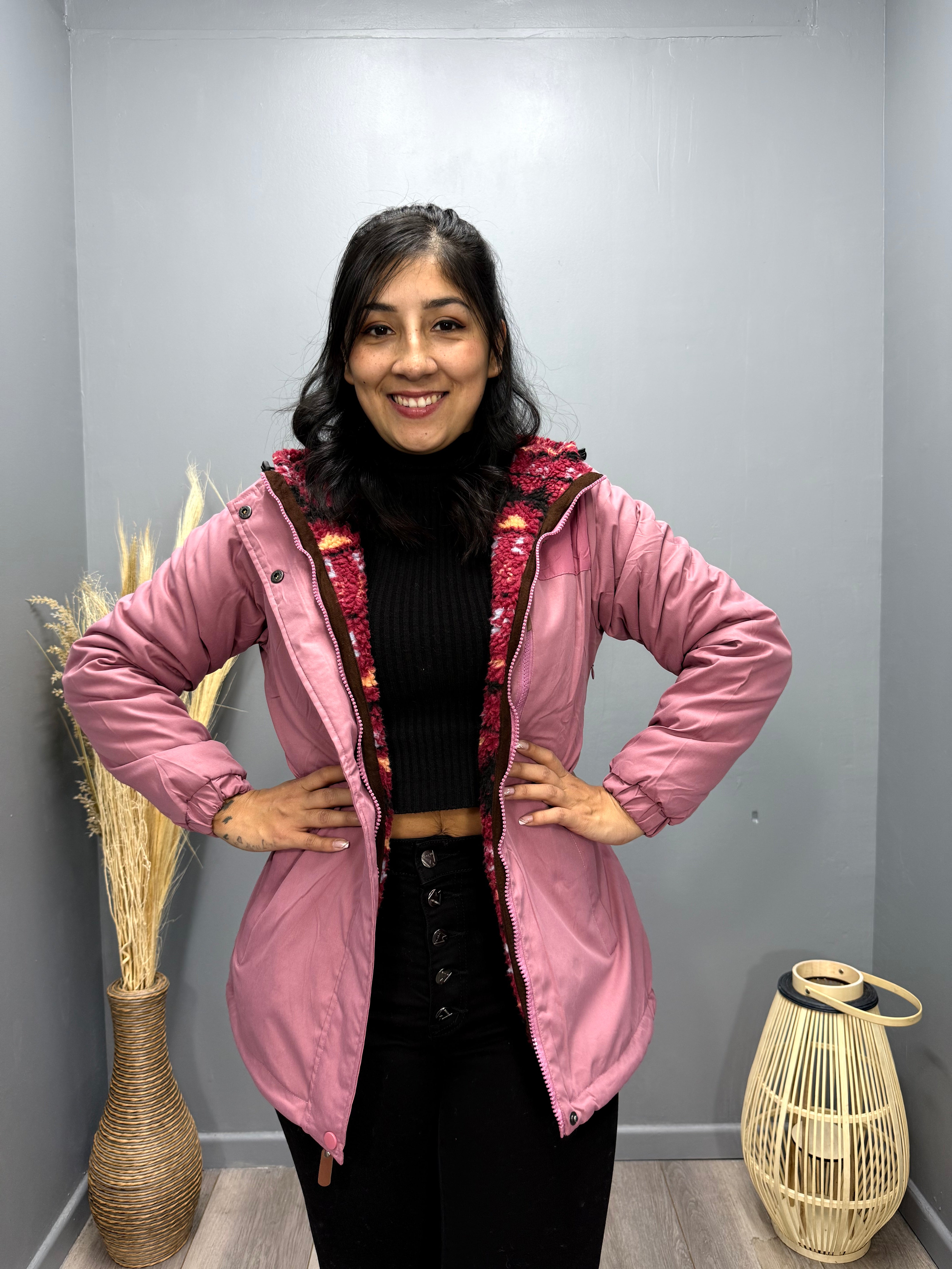Chaqueta Neuquén rosada - S - ibstore