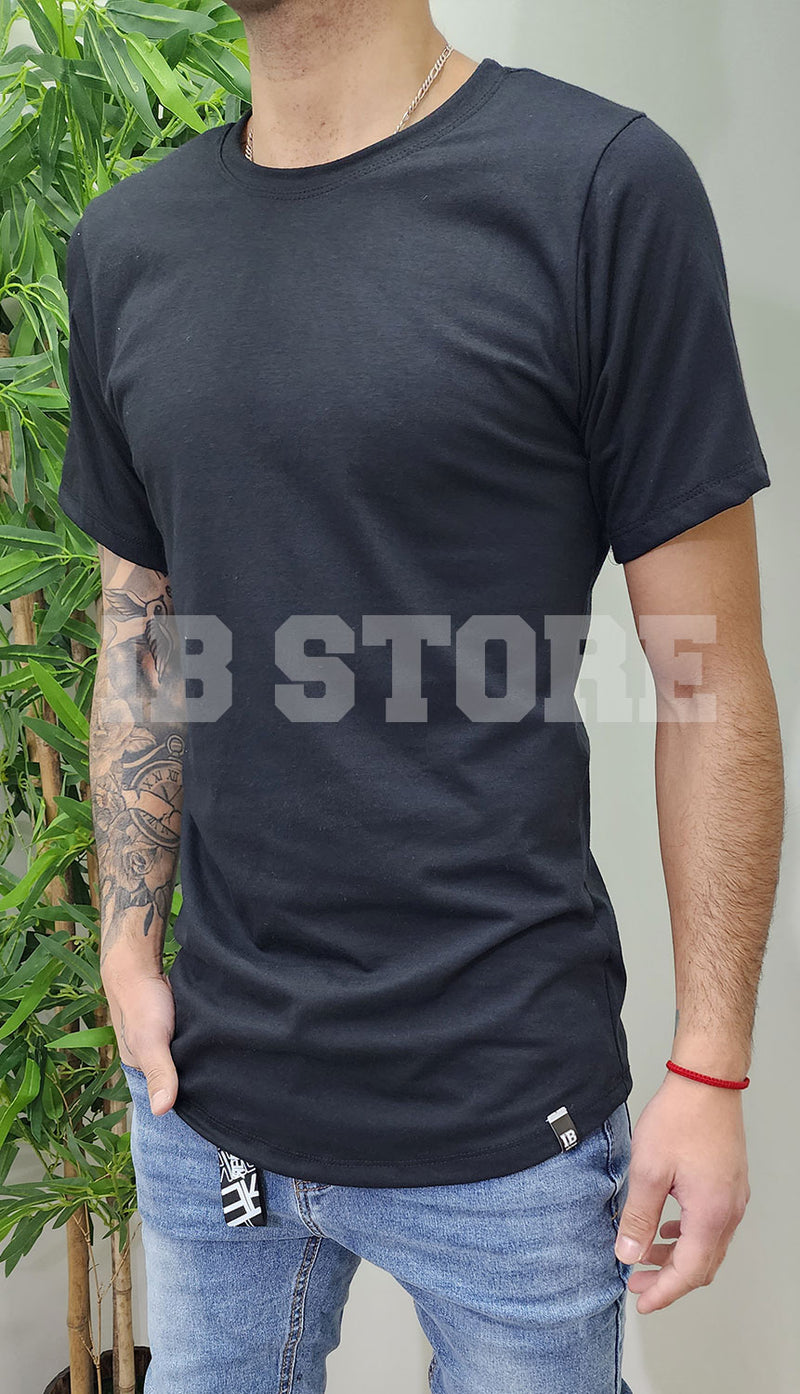 Polera Long fit black