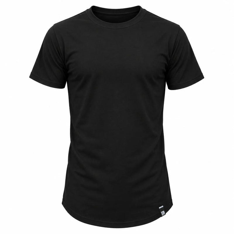 Polera Long fit black