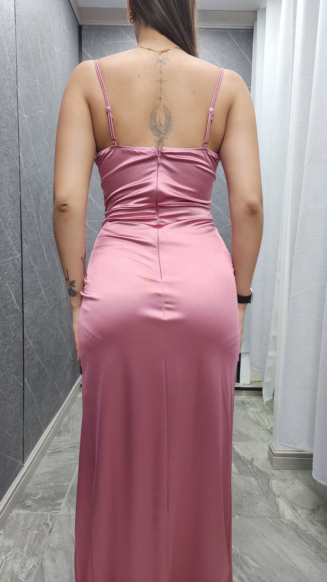 Vestido de Gala Euforia rosado