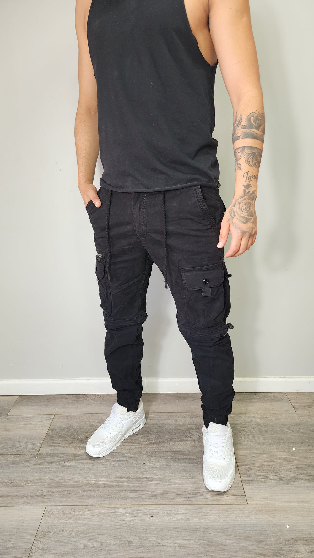 Jogger Milano (Black) - 38 - ibstore