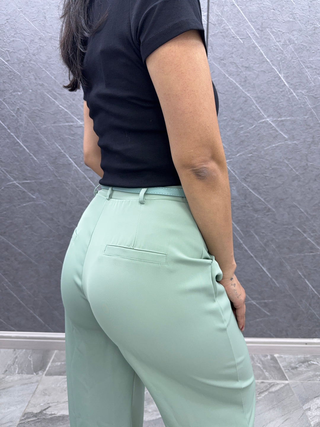 Pantalón Sastrero Verde