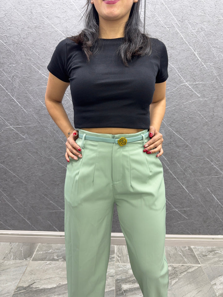 Pantalón Sastrero Verde