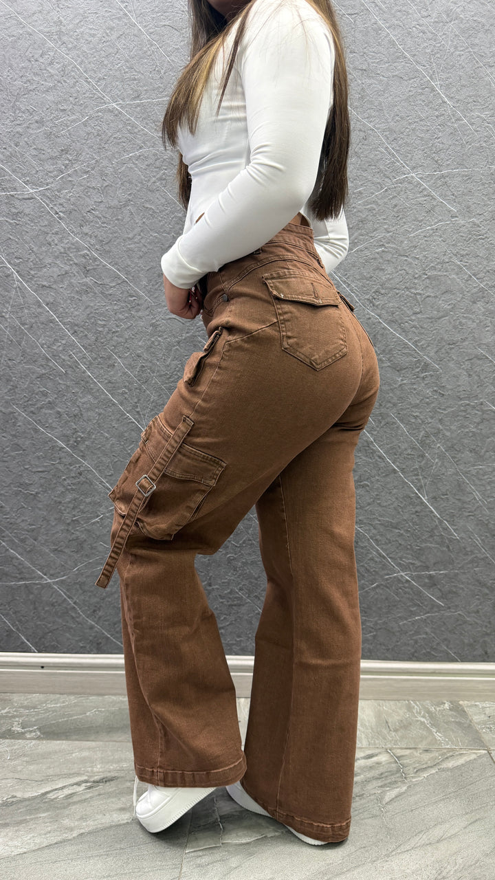 Jeans Cargo Ámbar 307