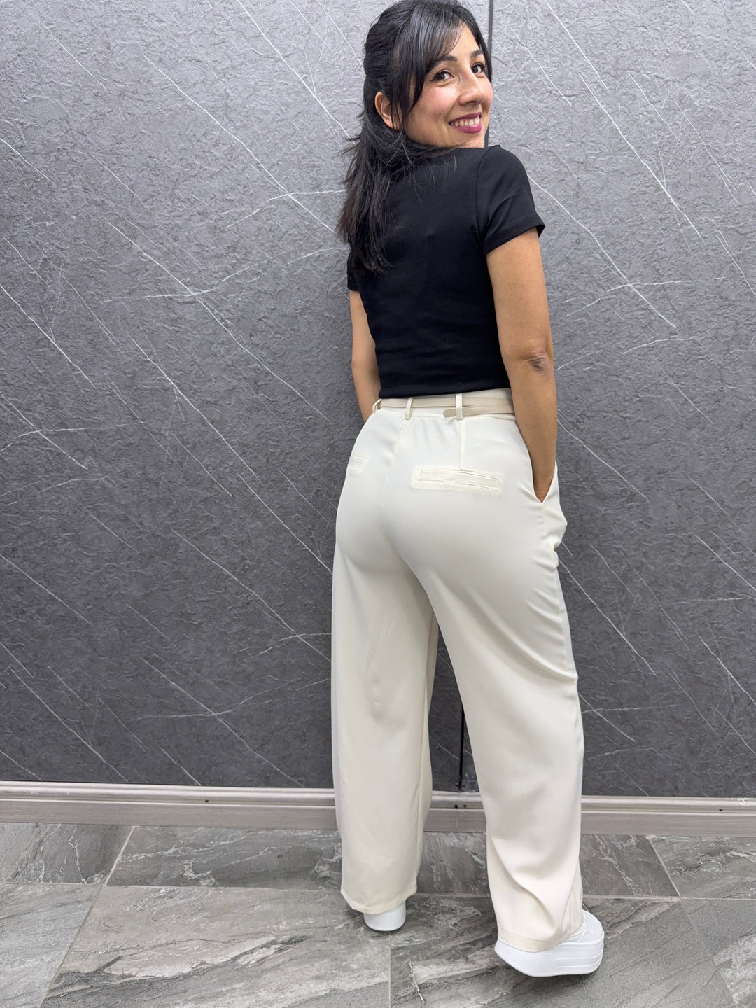 Pantalón Sastrero crudo