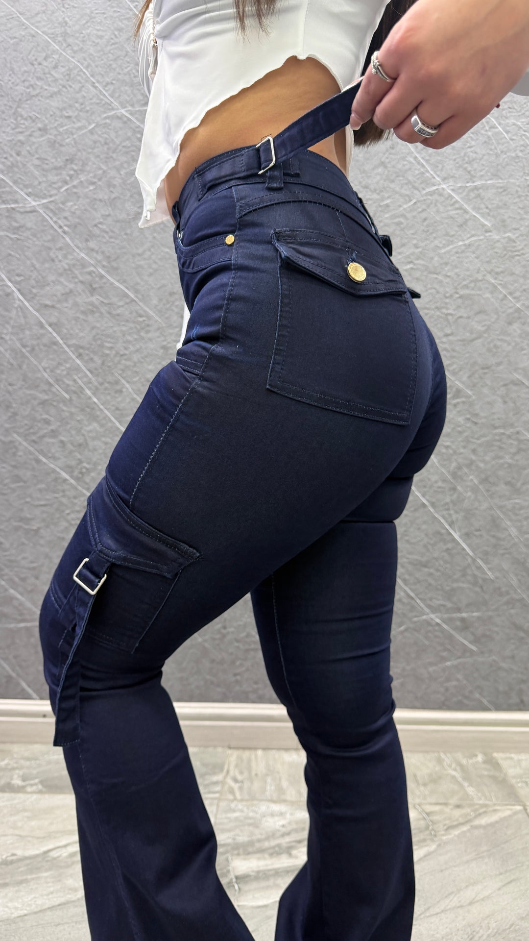 Jeans Cargo Martina 013-1