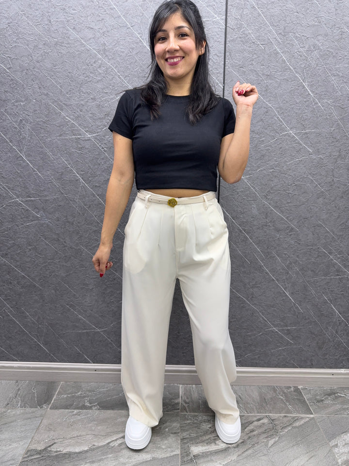 Pantalón Sastrero crudo