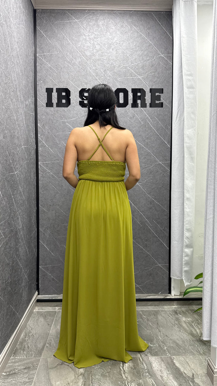 Vestido Antonieta verde