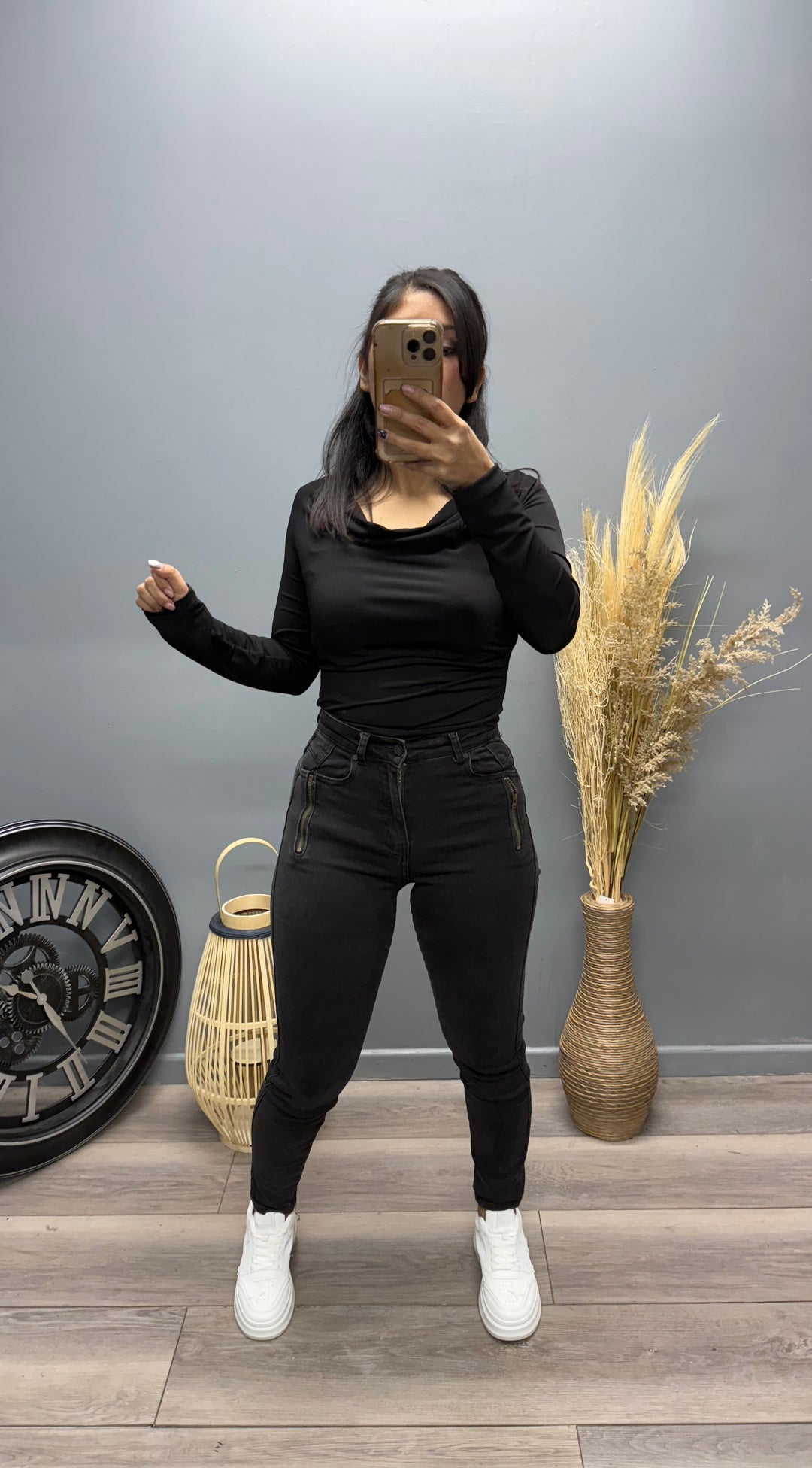 Jeans skinny Noir 06-1 - 36 - ibstore