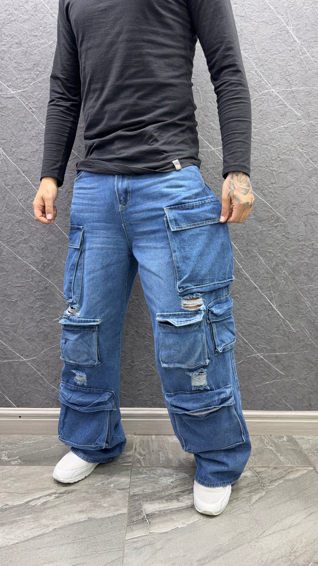 Jeans Cargo Lisboa Flare 537-1