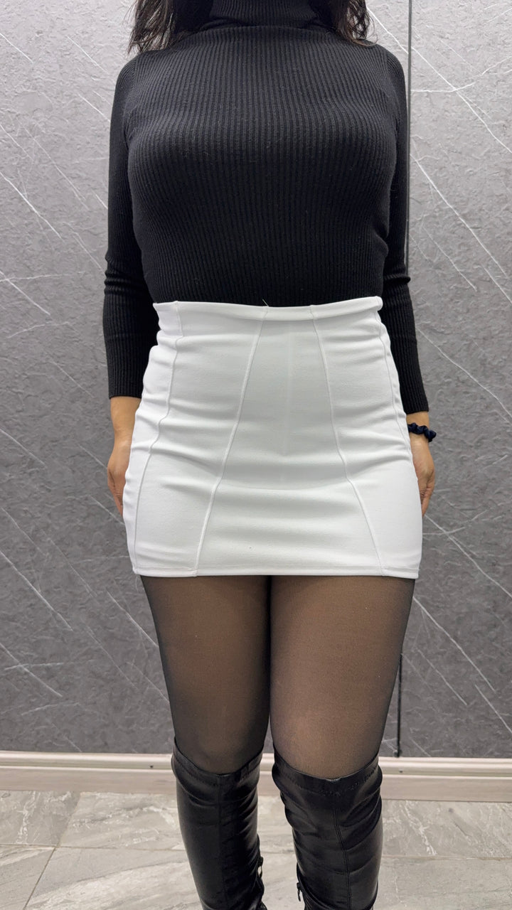 Falda Diseño Blanca