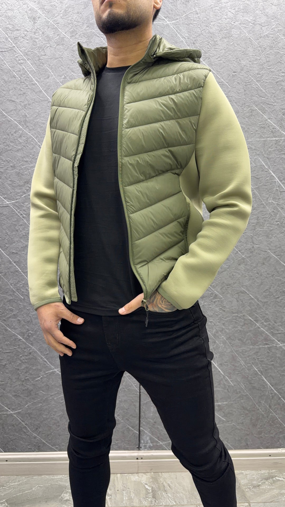 Jacket Milán Verde Oliva