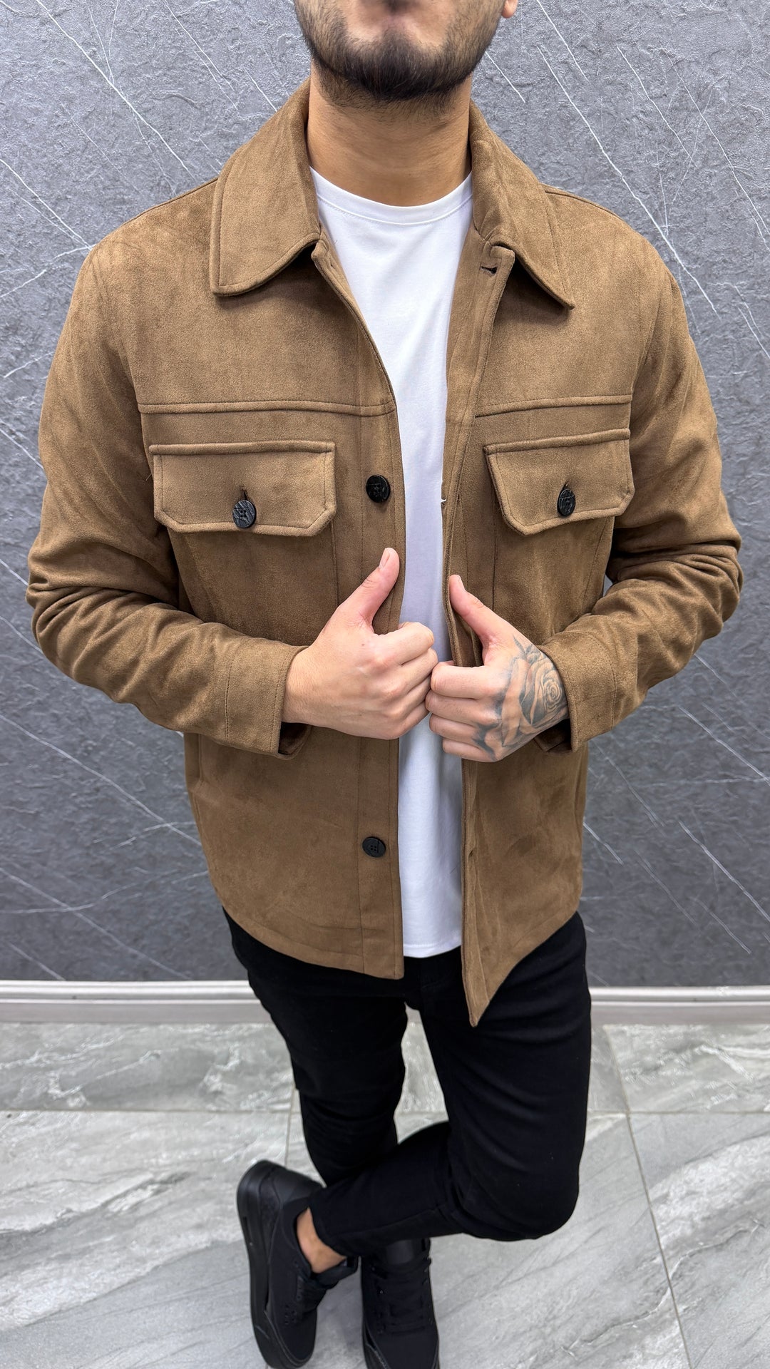 Sobrecamisa 97011 Cafe