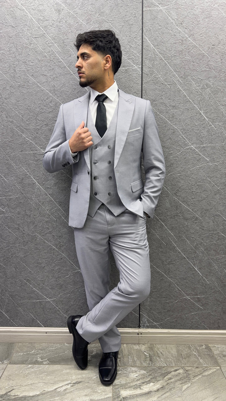 Traje 114 Gris – 3 Piezas