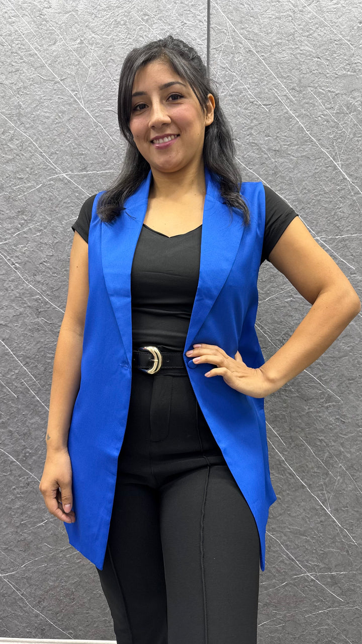 Blazer sin manga A