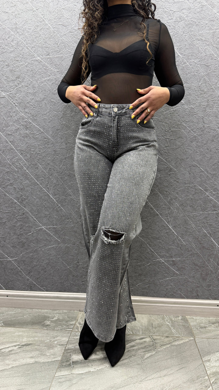 Jeans Brillo Gris 031-3 ibstore