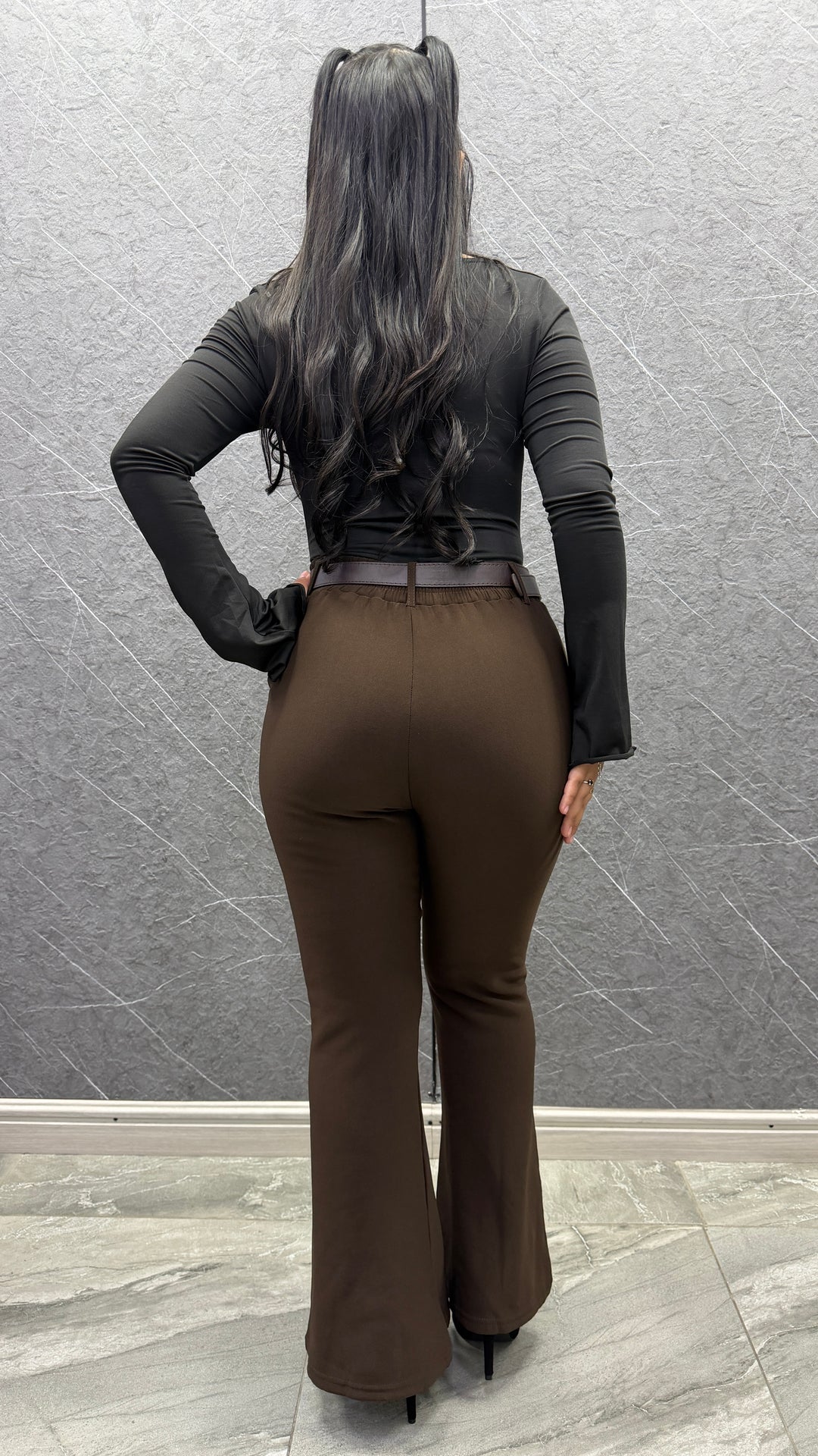 Buzo formal mia CHOCOLATE