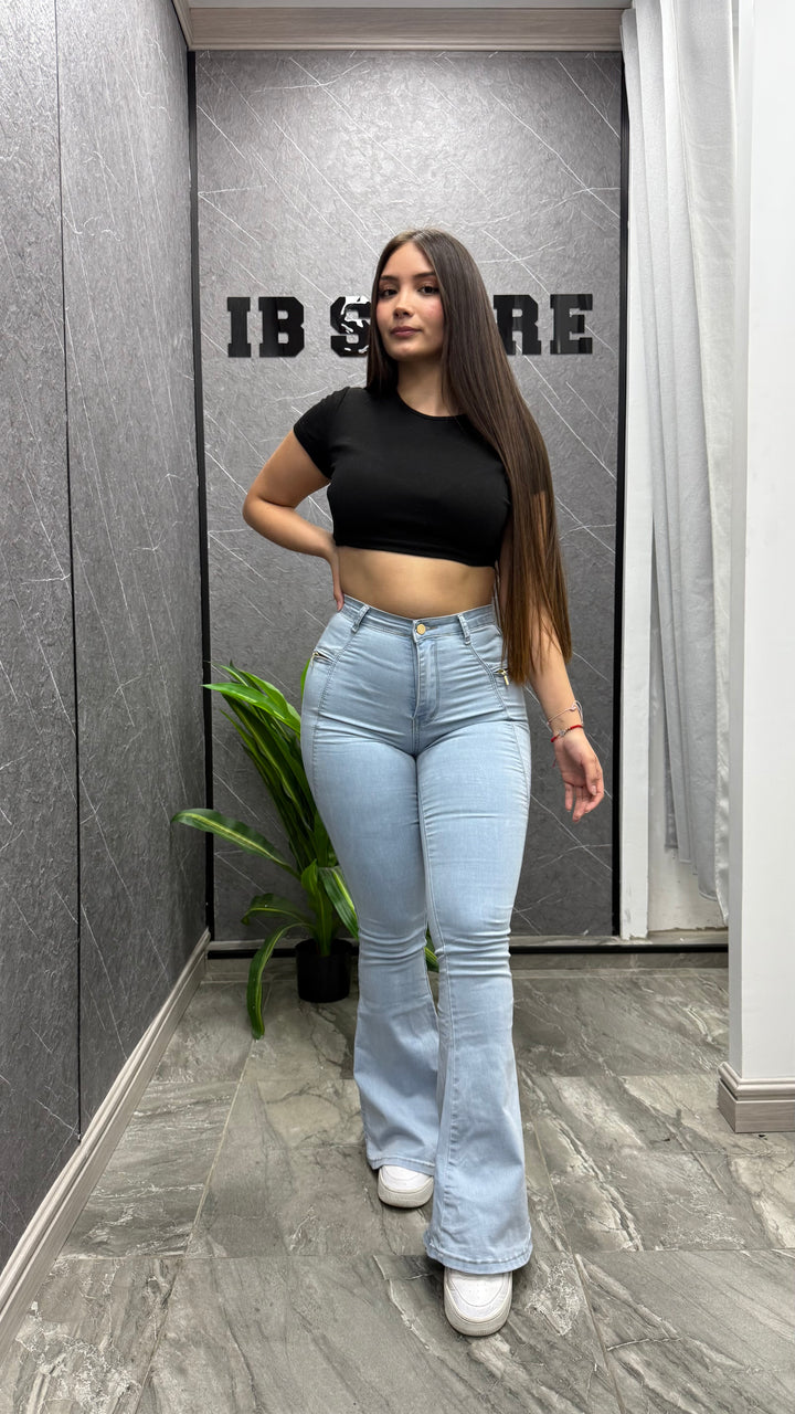 Jeans flare Pia