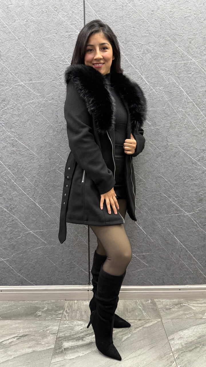 Abrigo 2137 Negro