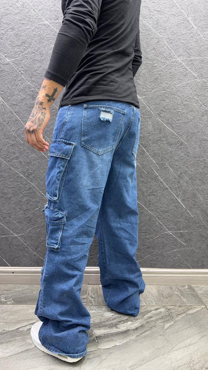 Jeans Cargo Lisboa Flare 537-1