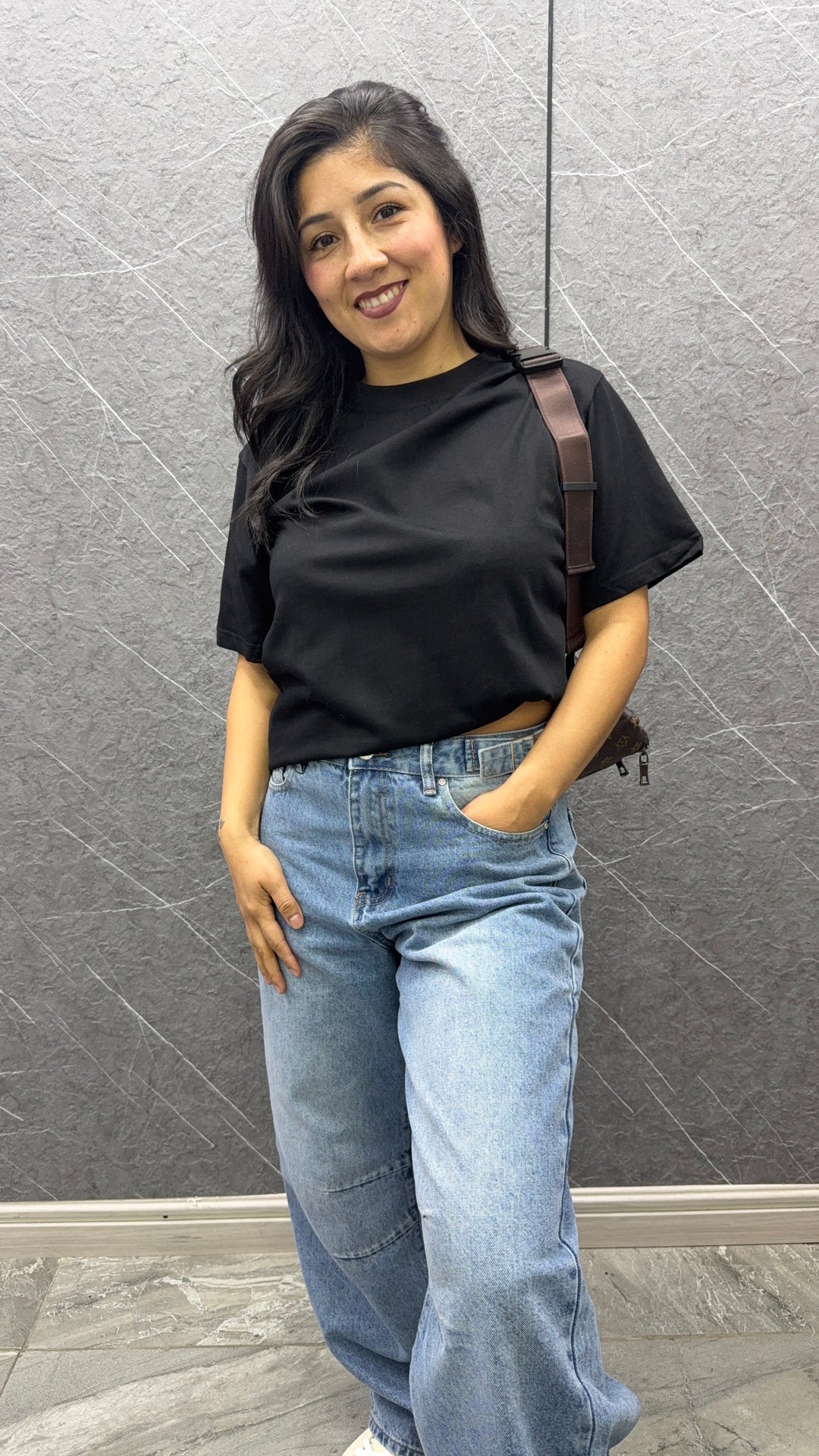 Polera oversize Negra