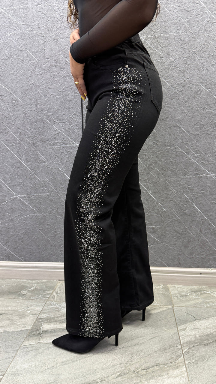 Jeans Brillo Negro 032-4 ibstore