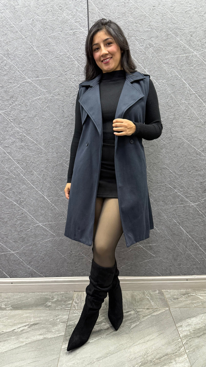 Abrigo Antonella Azul ibstore