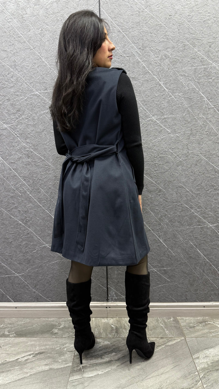 Abrigo Antonella Azul ibstore