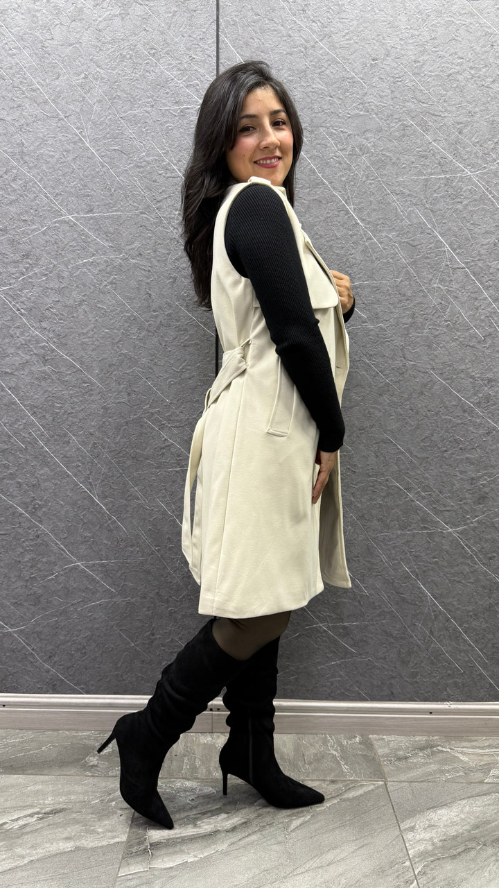 Abrigo Antonella Beige ibstore