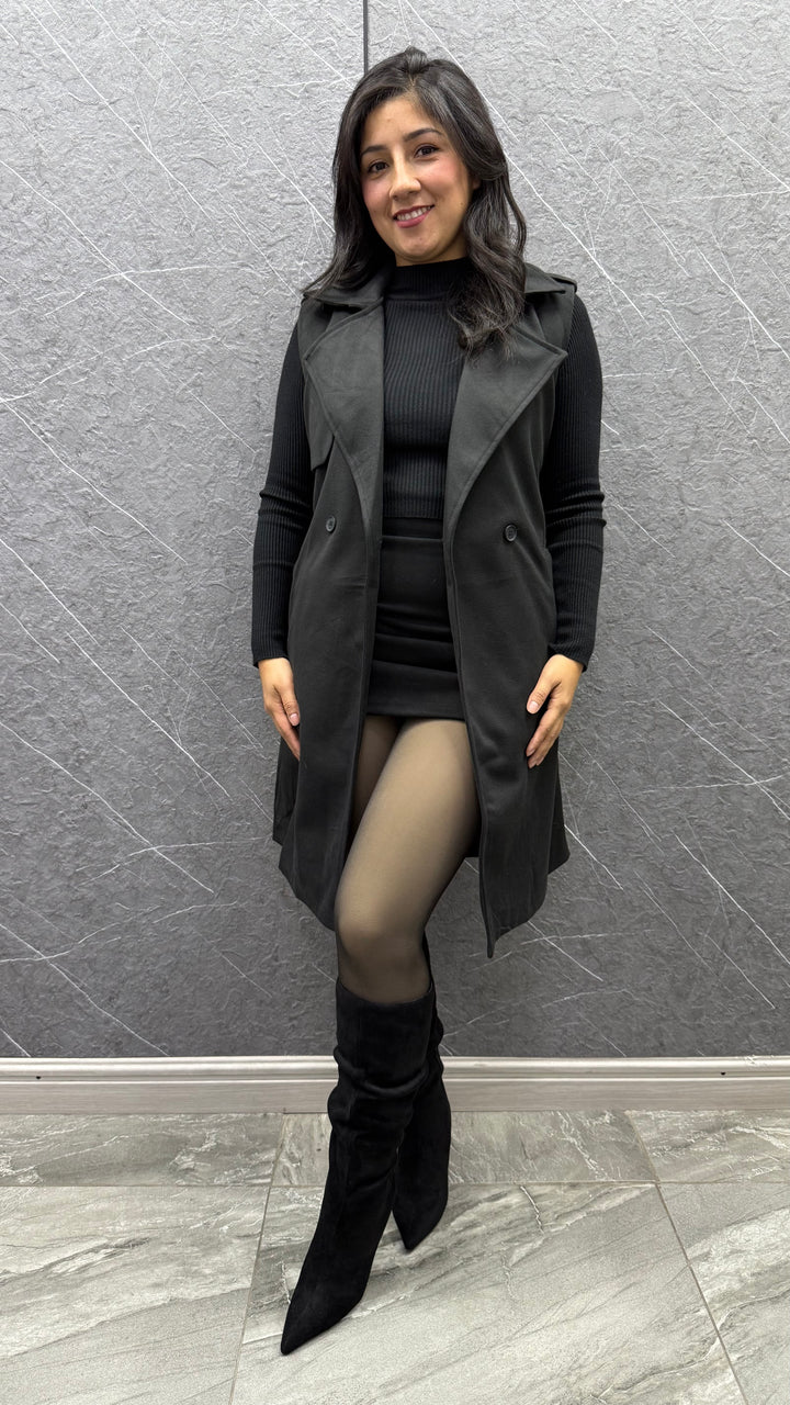 Abrigo Antonella Negro ibstore