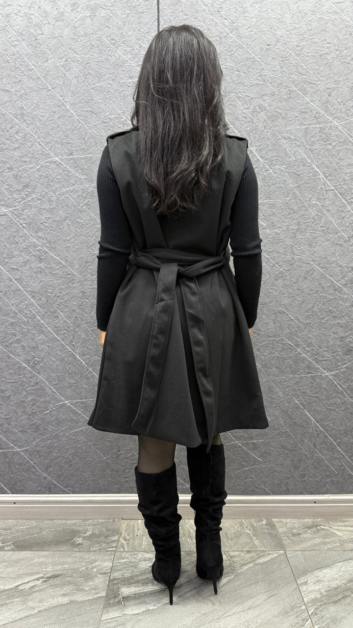 Abrigo Antonella Negro ibstore