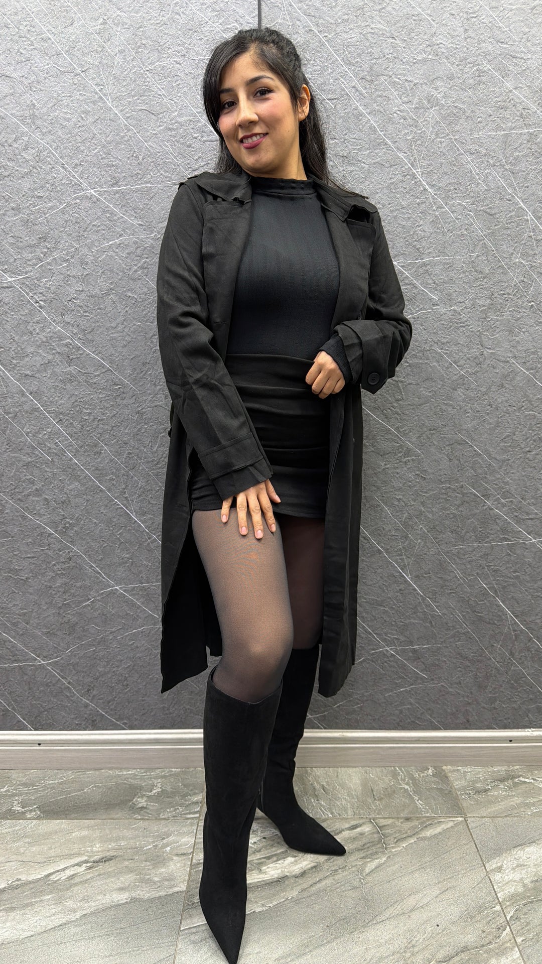 Abrigo Lilit negro 022 ibstore