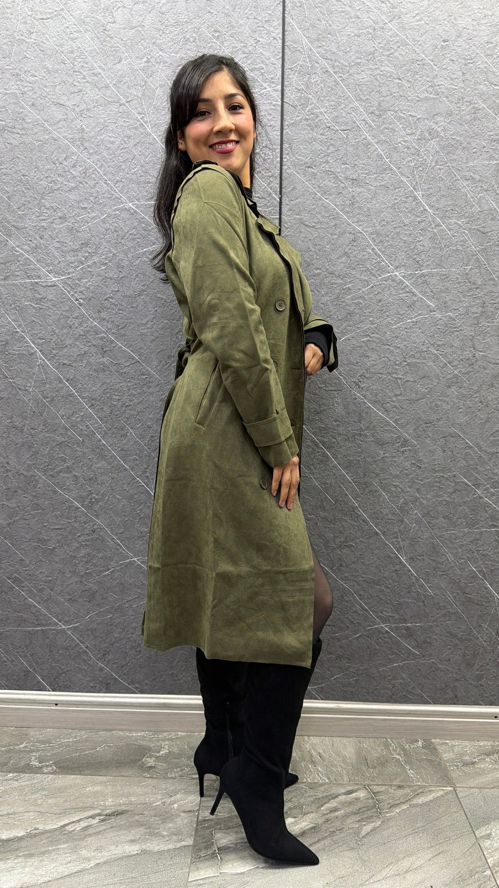 Abrigo Lilit verde 022 ibstore