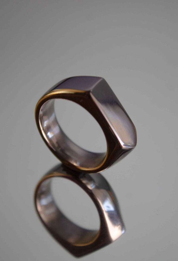 Anillo Exa Silver - 12 USA - ibstore