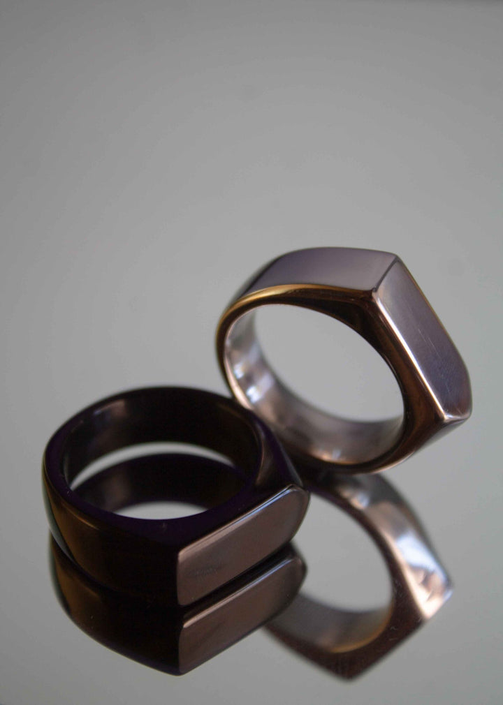 Anillo Exa Silver - 12 USA - ibstore