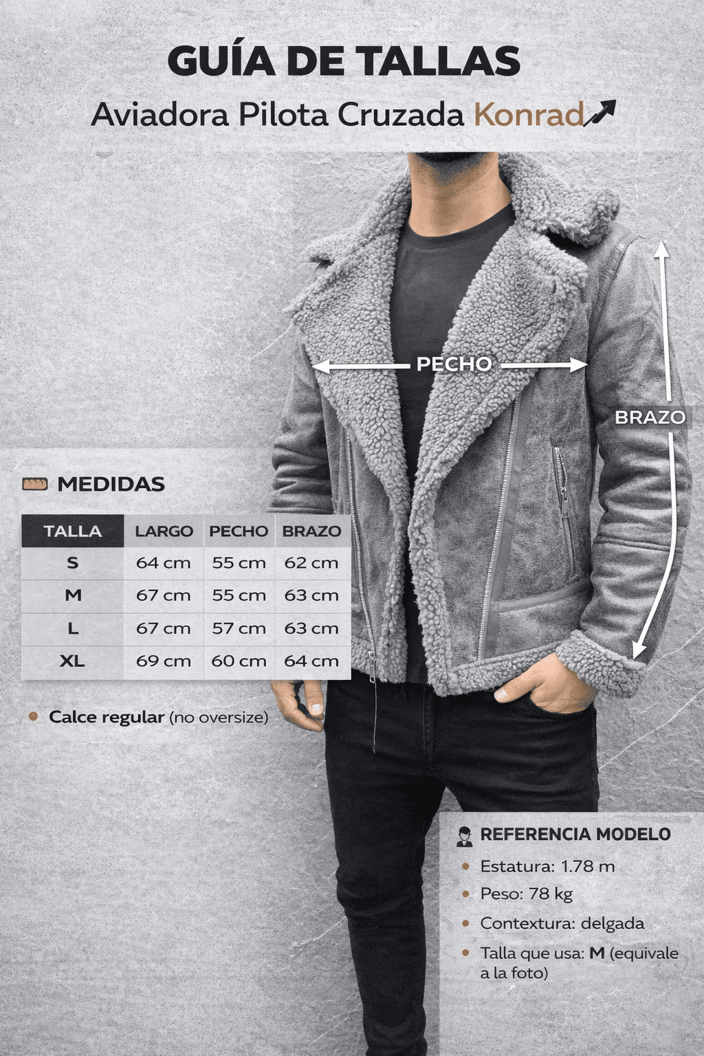 Aviadora Air Force Gris ibstore