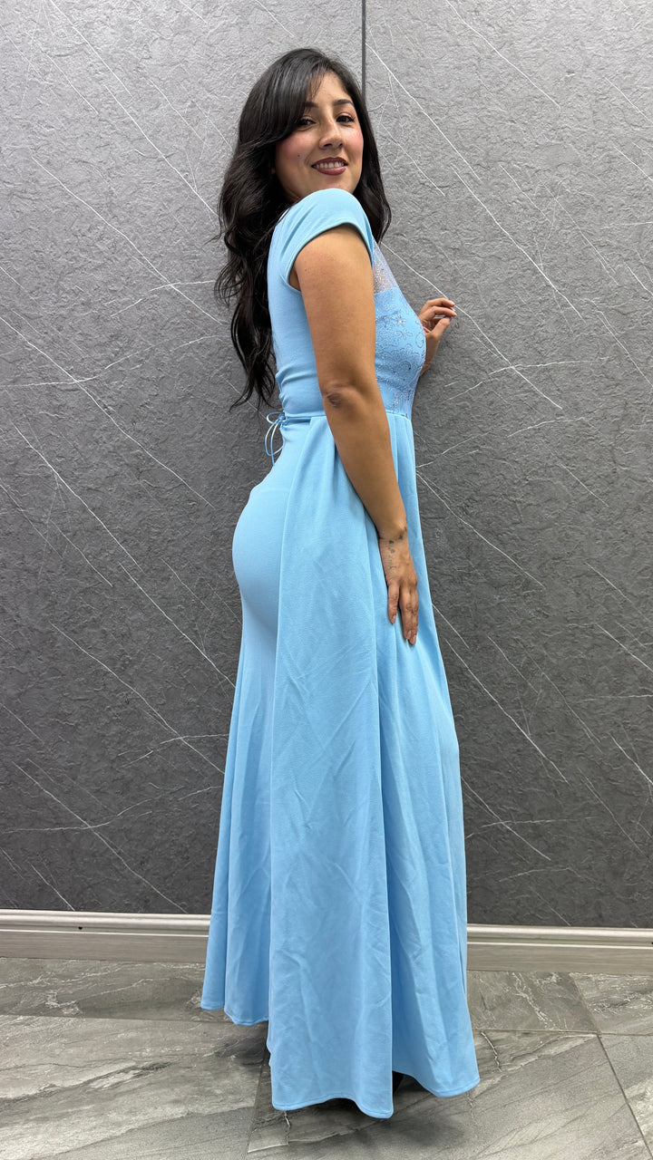 Vestido de gala Pascuala