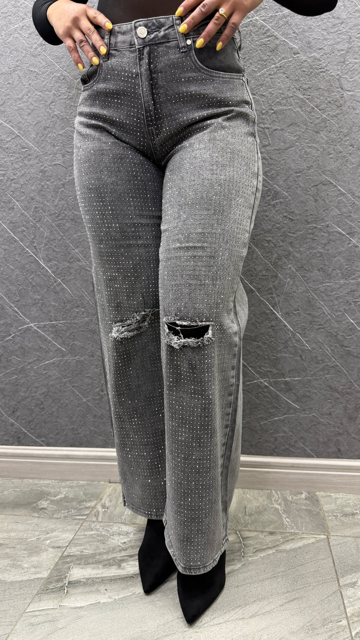 Jeans Brillo Gris 031-3 ibstore