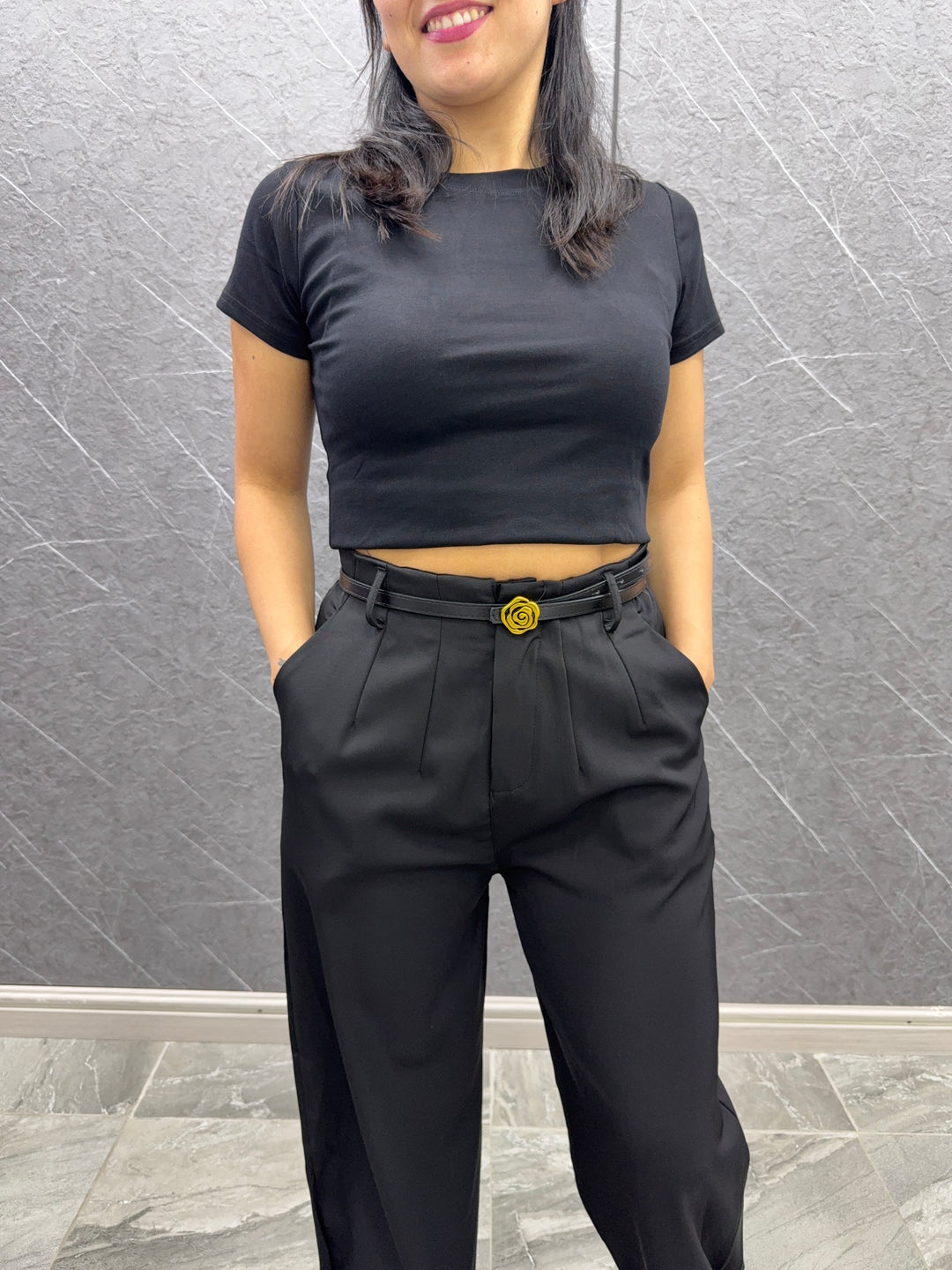 Pantalón Sastrero negro