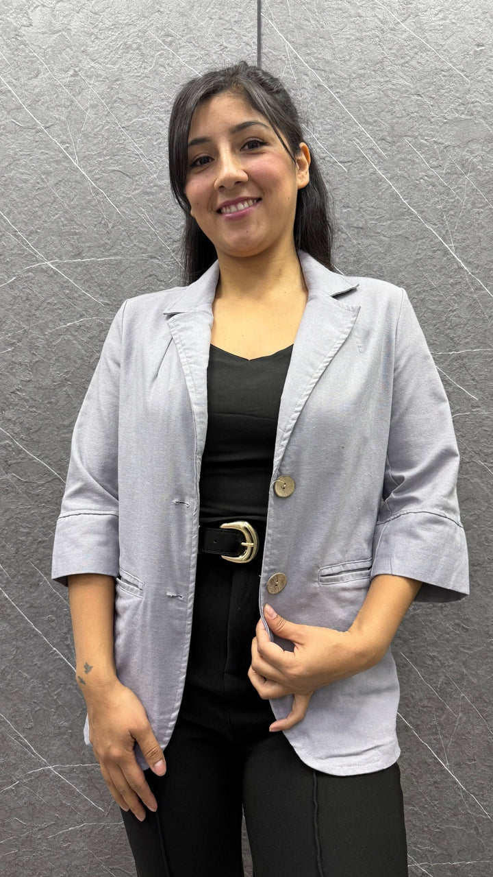 Blazer Lino gris ibstore