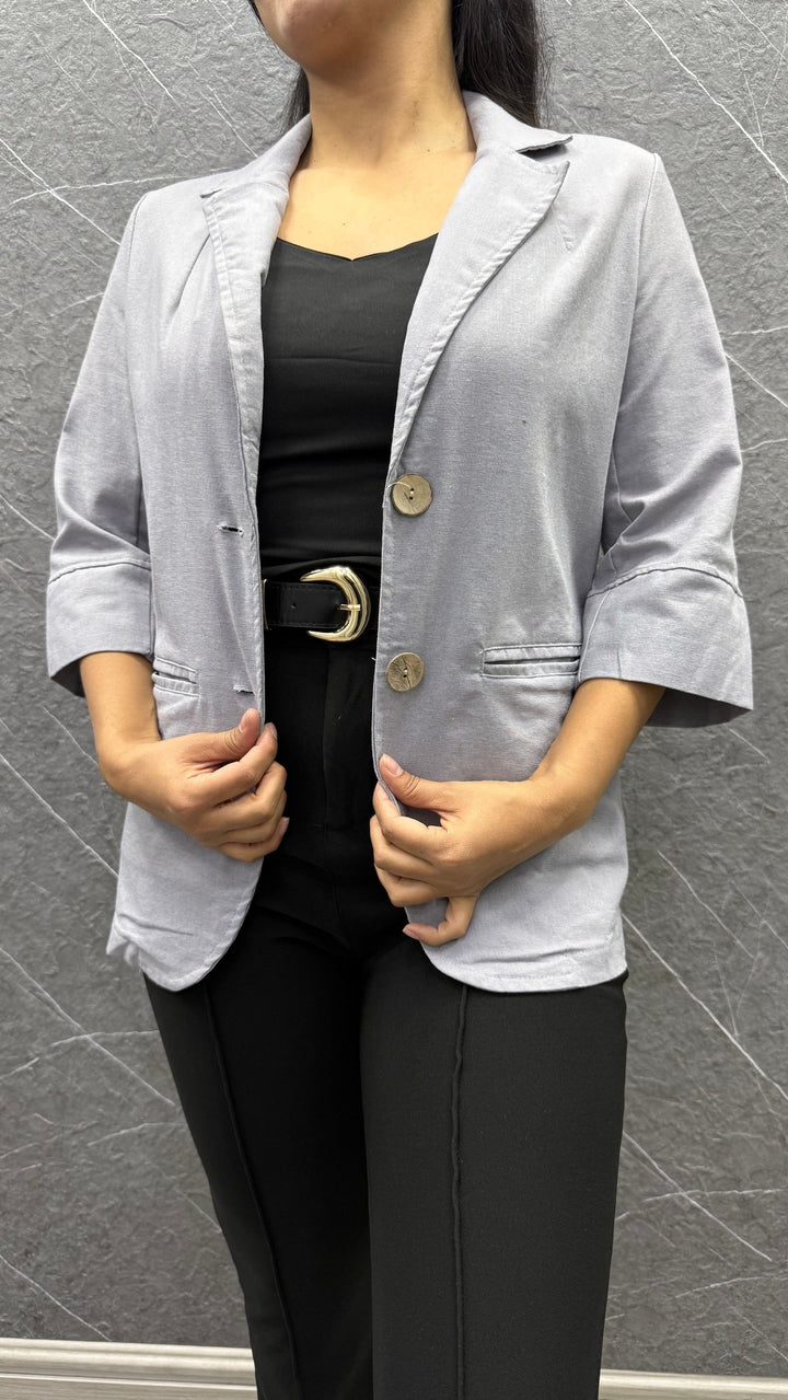 Blazer Lino gris ibstore