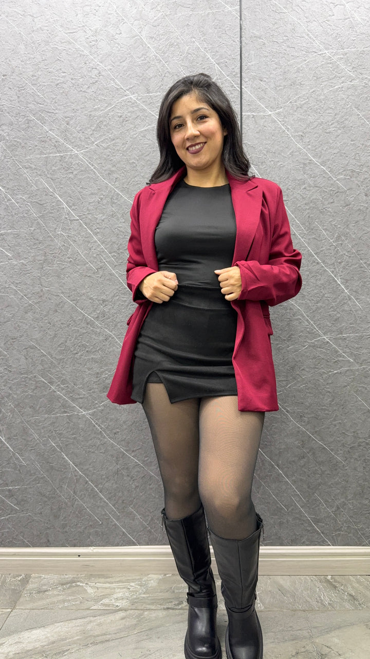 Blazer Milano Burdeo