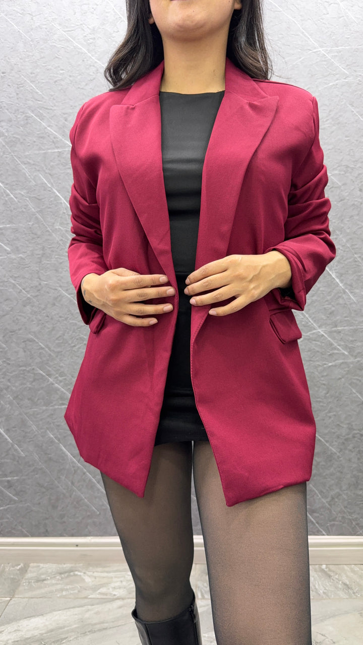 Blazer Milano Burdeo