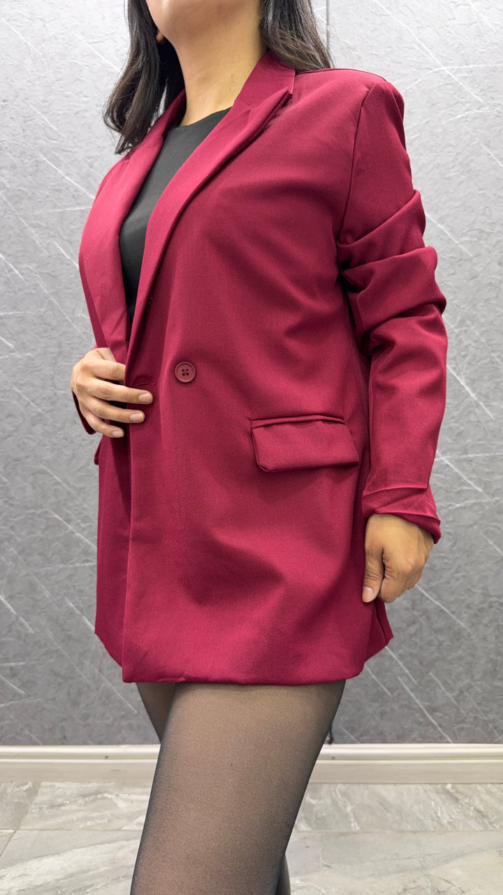 Blazer Milano Burdeo