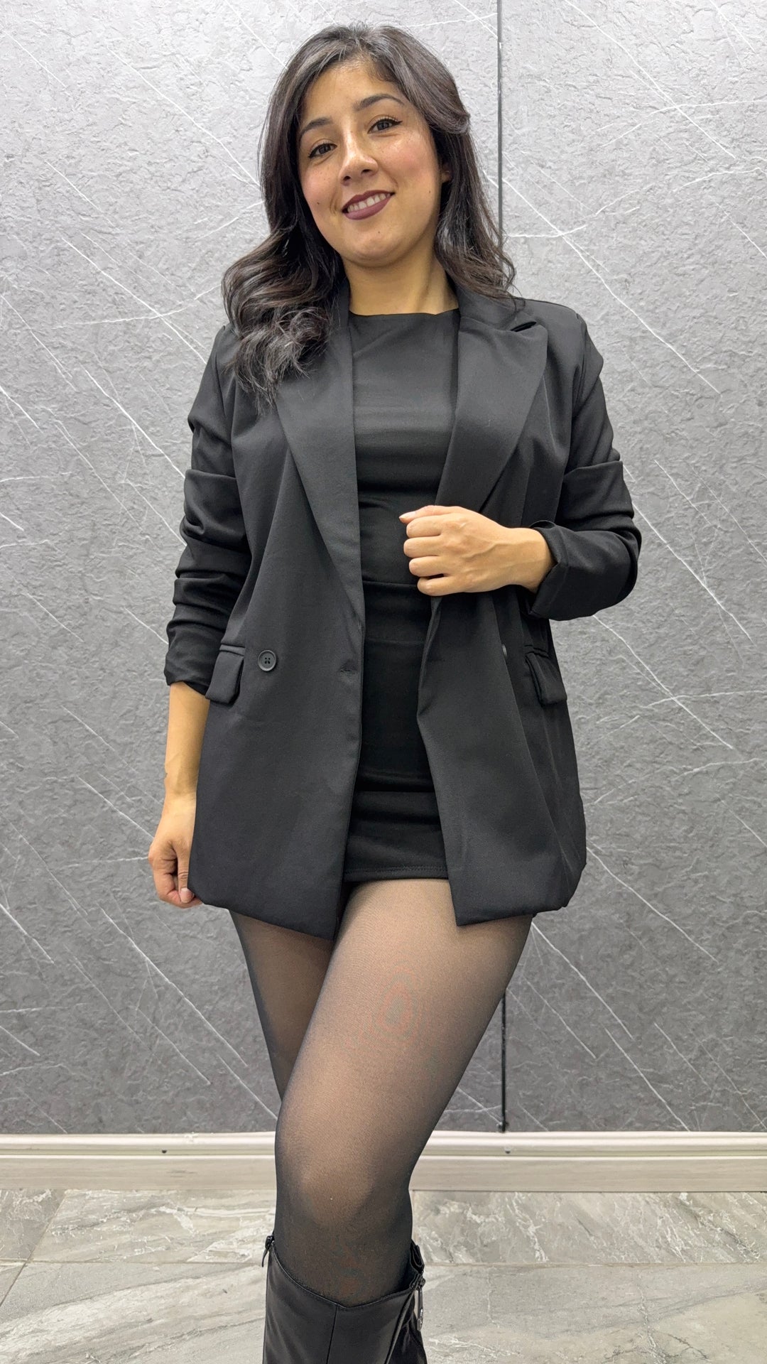 Blazer Milano Negro