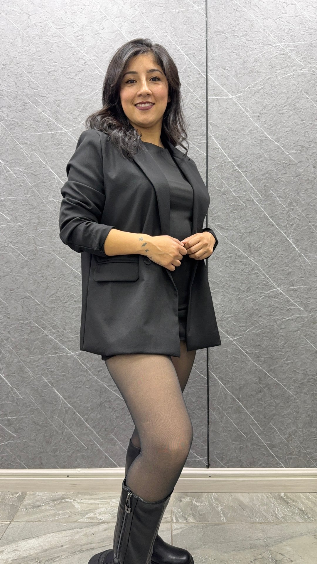 Blazer Milano Negro