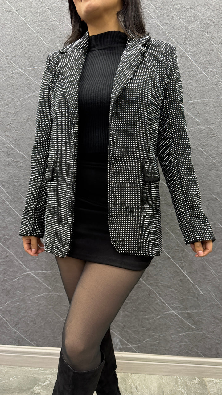 Blazer Negro Brillos ibstore