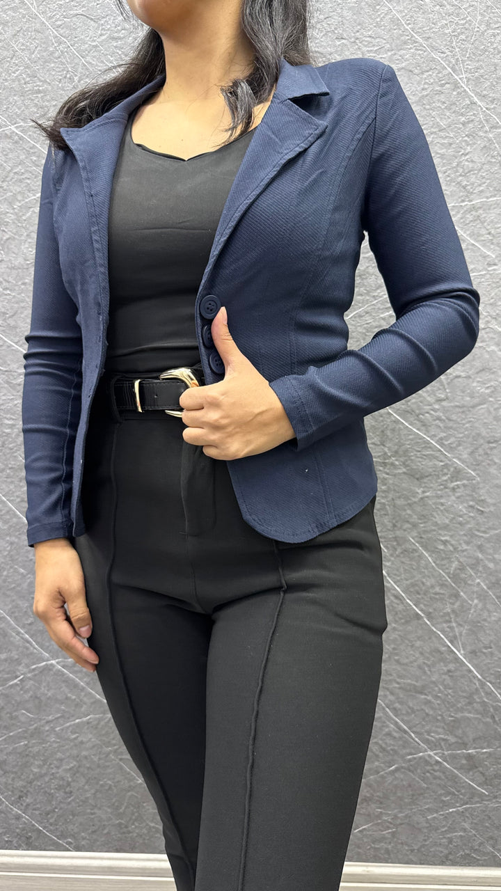 Blazer azul ibstore