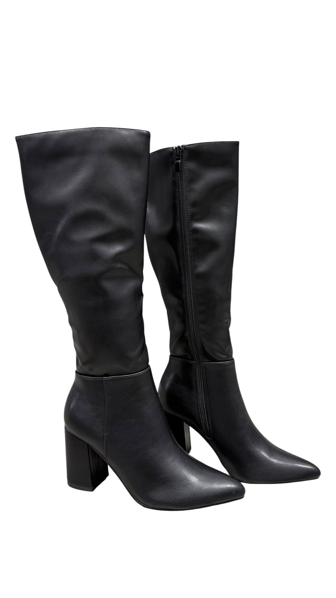 Bota Eco Cuero Negra 009 ibstore