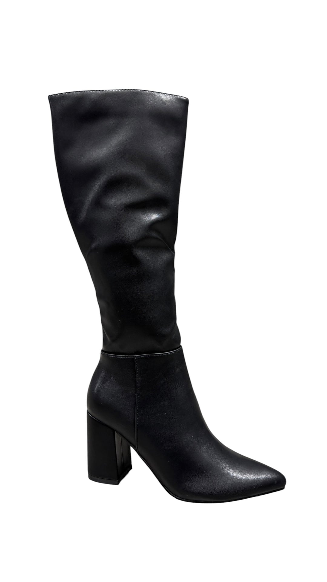 Bota Eco Cuero Negra 009 ibstore